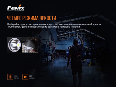 Фонарь Fenix WT25R 1000 Lumen (Cree XP-L HI Белый)